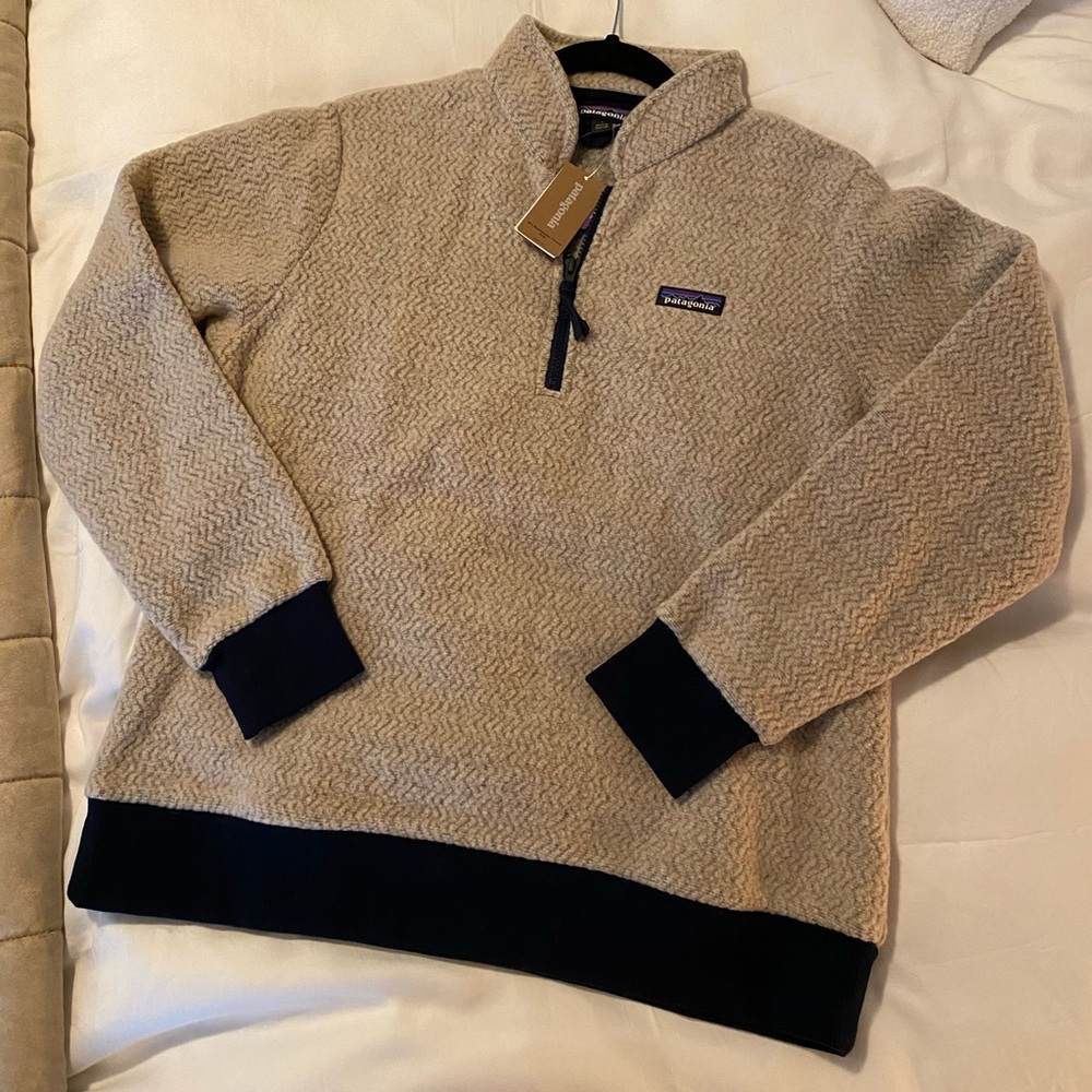 Patagonia Woolyester Pullover Fleece Womens Large